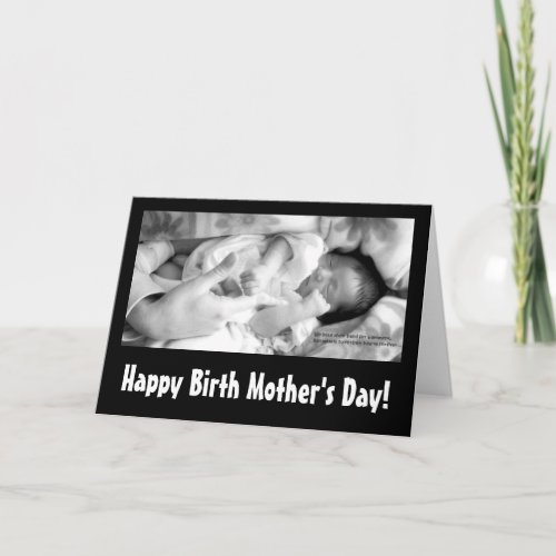 Happy Birth Mothers Day Card
