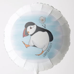 Happy Birthdaisy, birthday puffin Balloon