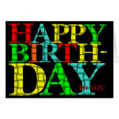 Happy Birthday (Front Horizontal)