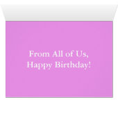 HAPPY BIRTHDAY  (Inside Horizontal (Bottom))