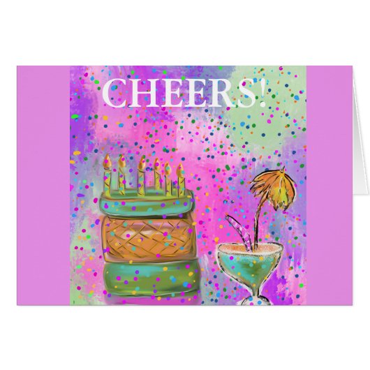 HAPPY BIRTHDAY  (Front Horizontal)