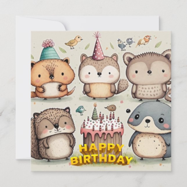 Happy Birthday  (Front)