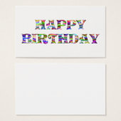 Happy Birthday (Front & Back)