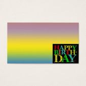 Happy Birthday (Front)