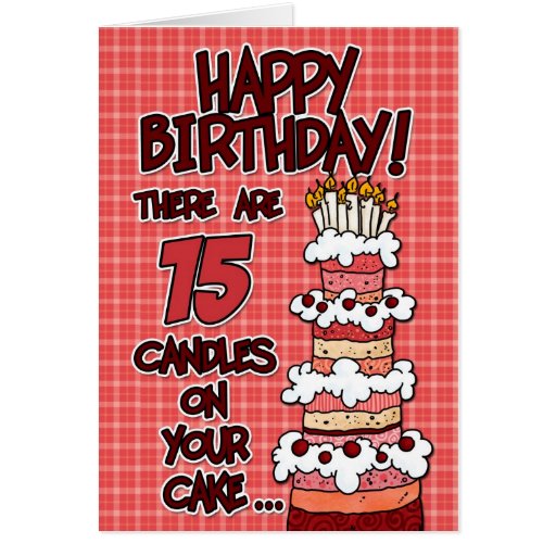 omg youre 15 birthday card by a is for alphabet notonthehighstreetcom ...