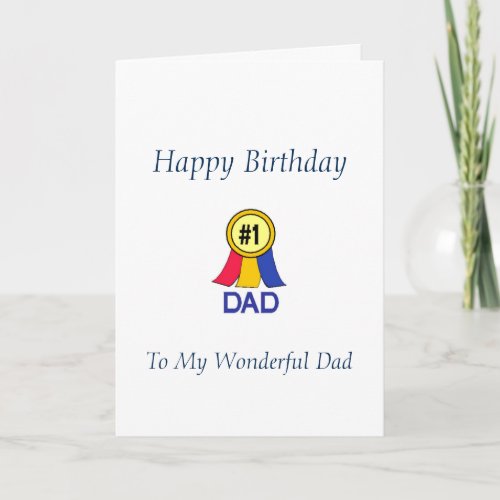 Happy Birthday #1 Dad