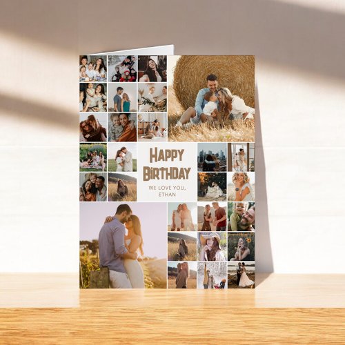 Happy Birthday 29 Photo Collage 