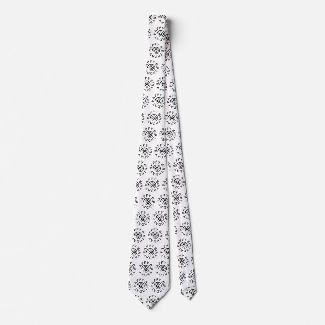 Happy Birthday - 2 Neck Tie (Front)