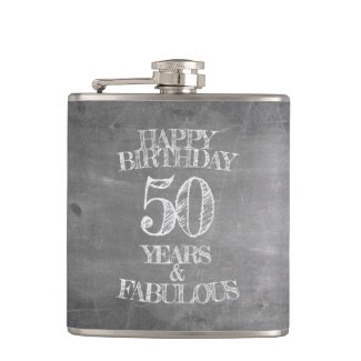 Happy Birthday - 50 Years & Fabulous Flask
