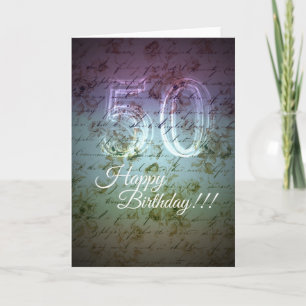Happy Birthday!!! 50th Card