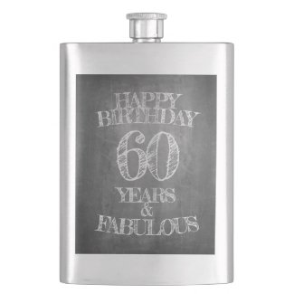 Happy Birthday - 60 Years & Fabulous Flask