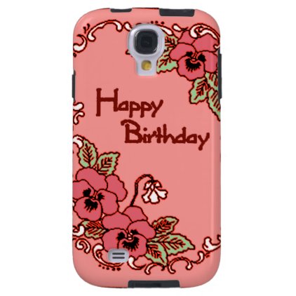 Happy Birthday 6 Galaxy S4 Case