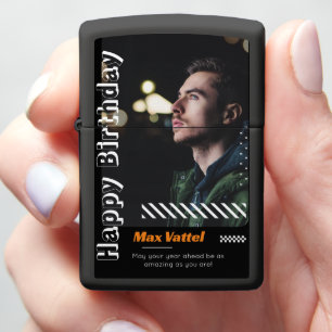 Happy Birthday Adult personalize Greeting Zippo Lighter