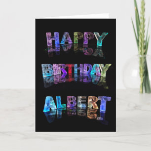 Happy Birthday Albert Card