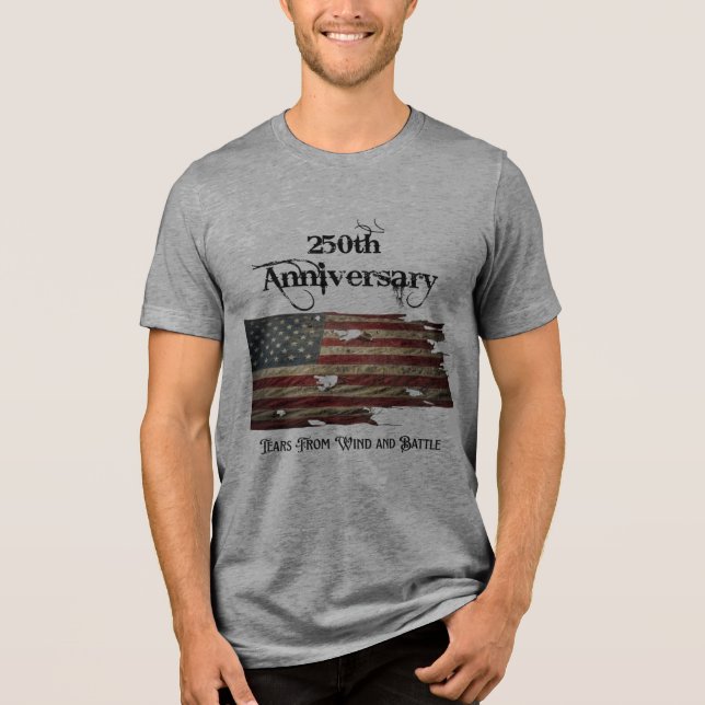  Happy Birthday America 2026 Tri-Blend Shirt (Front)