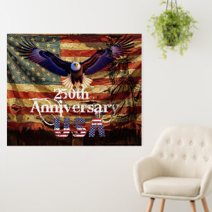 Happy Birthday America 250 Years Strong Foam Board
