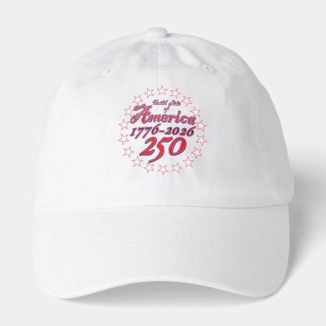 Happy Birthday America 250th Hat (Front)