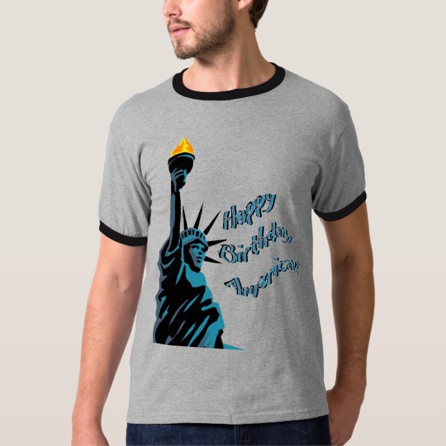 Happy Birthday America T-Shirt (Front)