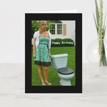 "happy Birthday And All That Crap" Birthday Card by MortOriginals at Zazzle