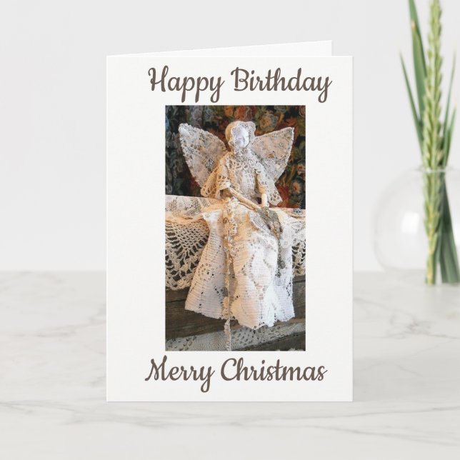 ***HAPPY BIRTHDAY AND MERRY CHRISTMAS*** SPECIAL U HOLIDAY CARD (Front)