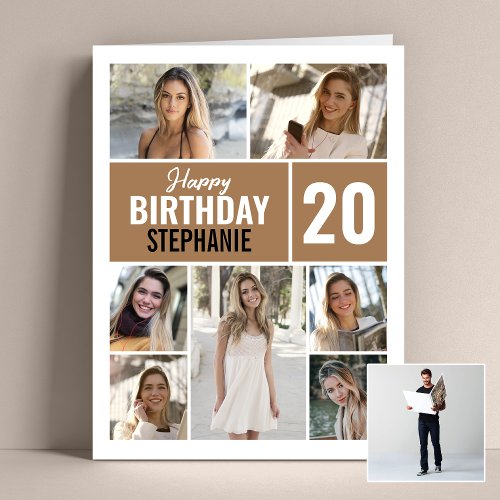 Happy Birthday Any Age Photo | Collage Jumbo