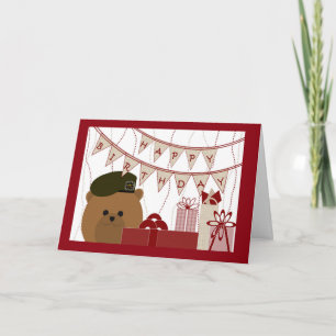 Happy Birthday, Army Green Beret Soldier! Card