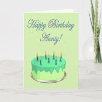 Happy Birthday Aunty Ji Cakes, Cards, Wishes