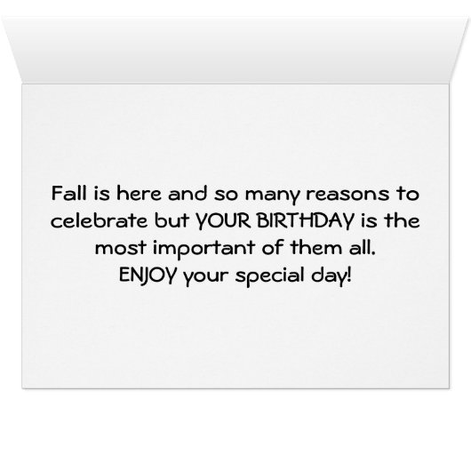 **HAPPY BIRTHDAY* *AUTUMN SEASON*-ALWAYS A REASON (Inside Horizontal (Bottom))