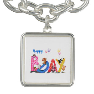 Happy Birthday - Baby Bears Party Celebration Fun Bracelet