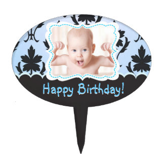 Happy Birthday! Baby Boy Cake Topper