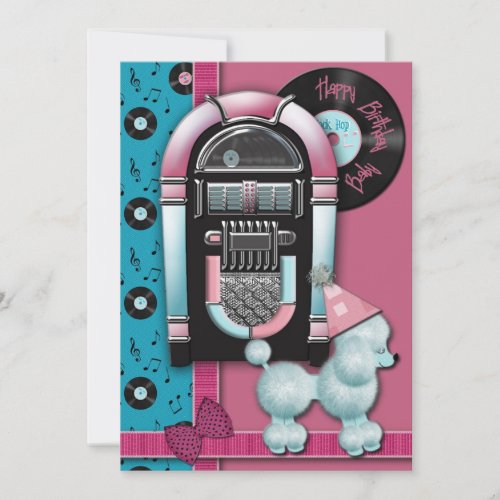 Happy Birthday Baby Party Invitations