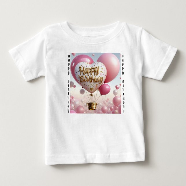 Happy Birthday  Baby T-Shirt (Front)