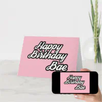 Shawty Bae Funny Printable Card / is Your Birthday but Go off 