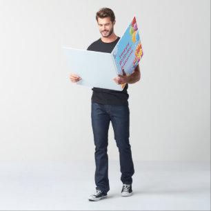 Happy Birthday Ballons and Presents Card