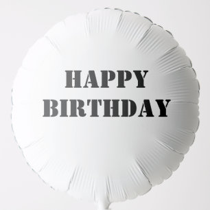 Happy birthday balloon