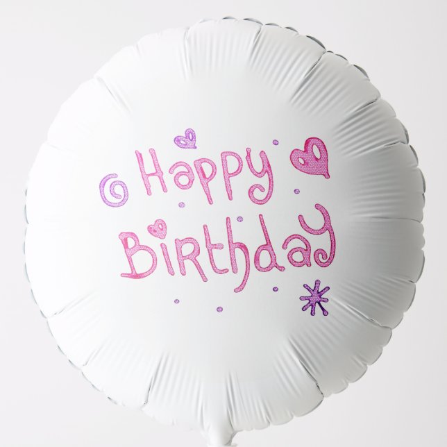 Happy Birthday Balloon (Front)