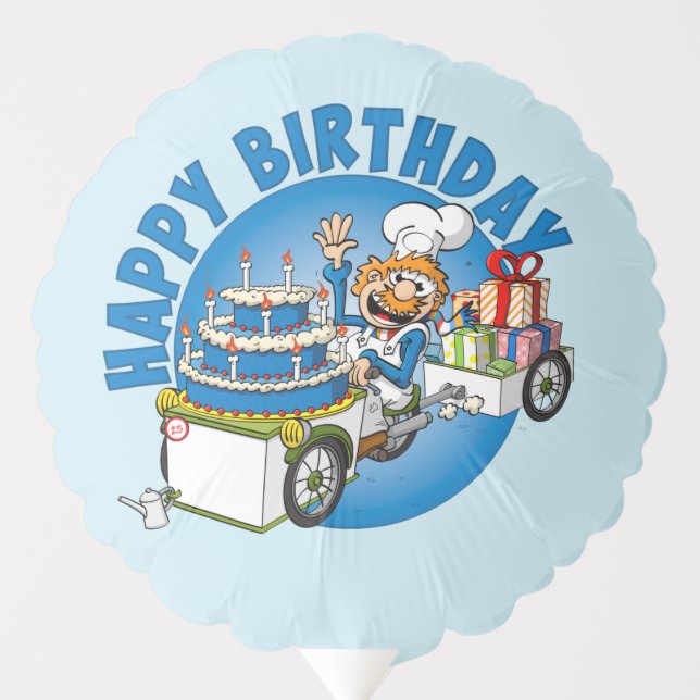 Happy birthday balloon (Front)