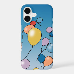 Happy Birthday Balloon Celebration iPhone 17 Case
