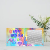 Happy Birthday Balloons (Standing Front)