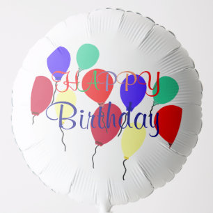 Happy Birthday Balloons