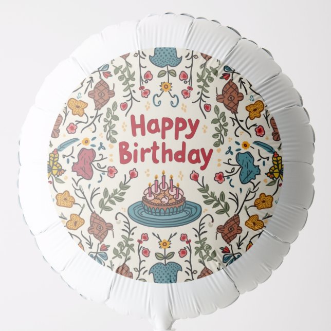  happy birthday balloons (Front)
