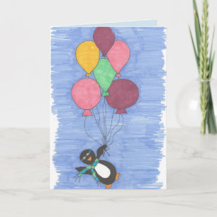 Happy Birthday Balloons Birthday Card