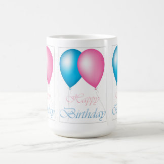 Happy Birthday Balloons Coffee Mug
