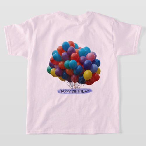 happy birthday baloons T_Shirt