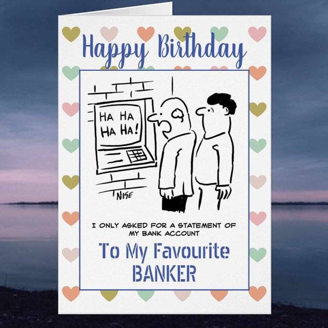 Happy Birthday Banker Cards (Creator Uploaded)