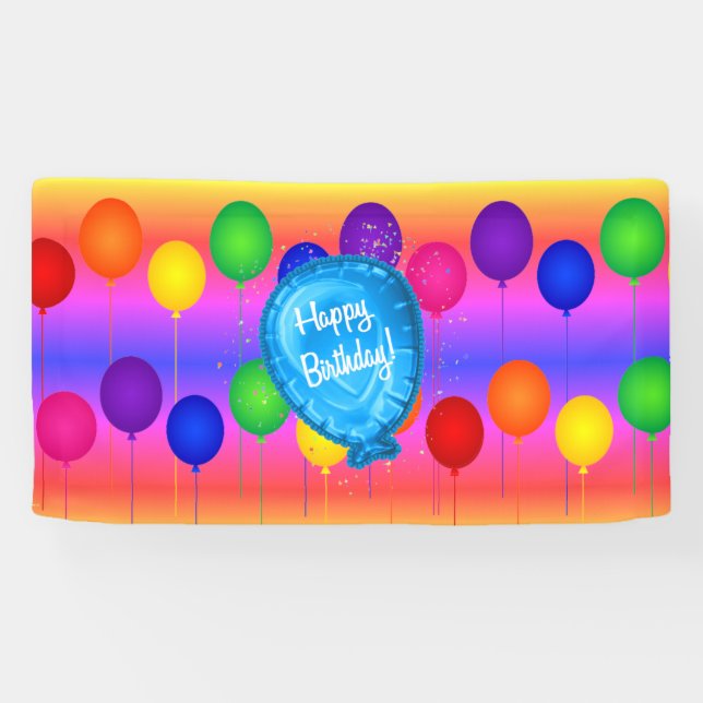 Happy Birthday!! Banner (Horizontal)