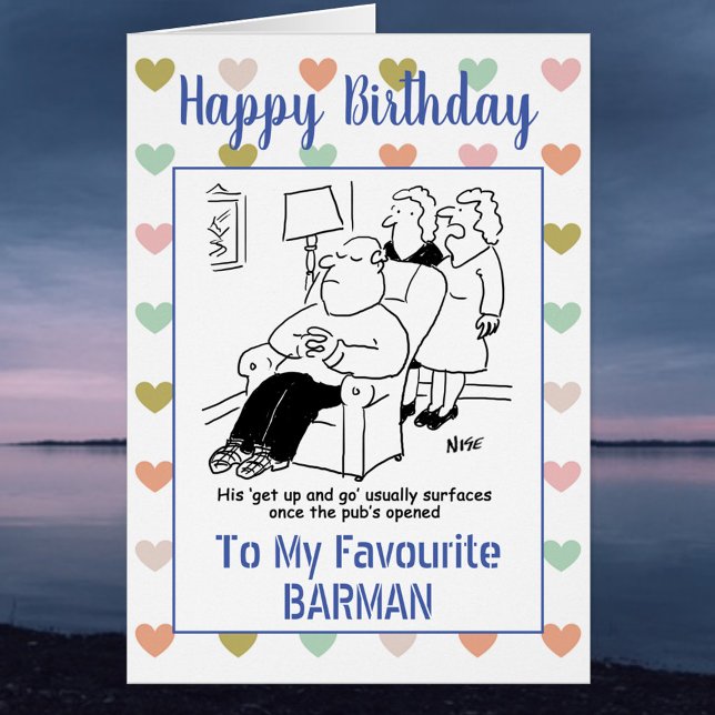 Happy Birthday Barman Cards (Creator Uploaded)