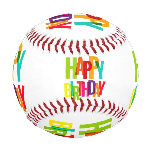 Happy Birthday Baseball (Happy Birthday Baseball.)
