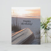 Happy BIrthday Beach Theme (Standing Front)