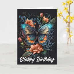 Happy Birthday | Beautiful Butterfly Card
